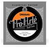 D'Addario CNL-3T Pro-Arte - Corde in nylon chiaro per chitarra classica, metà muta, tensione leggera