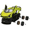 Mondo Motors - RC Kit Lamborghini Sian, velocità 8 Km/h, Verde, Scala 1:18, 63692