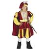 FIESTAS GUIRCA Guirca- Costume Re Bambino Taglia 3/4 Anni, Colore Giallo e Rosso, 3-4 (95-105 cm), 87557