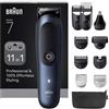 BRAUN AIO7540 MULTIGROOMING RIC. DA 1MM A 21MM WET DRY 10 ACC