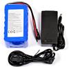 PACCO BATTERIA PILA 24V 10000mAh 10Ah RICARICABILE LITIO 140x80x75mm F1C4
