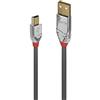 Lindy Cavo USB 2.0 Tipo A a Mini-B Cromo Line, 7.5m