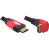 Delock HDMI Cable M/M 5 m DELOCK High Speed Ethernet Gold [bk/rd] [82688]