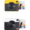 Kodak MINI SHOT Combo 3 Retro C300R Fotocamera istantanea da 10 megapixel, sensore CMOS, display da 4,32 cm (1,7 pollici), NO