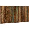 vidaXL Testiera multicolore 160 cm in legno massiccio antico