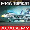 Academy #12253 1/48 U.S. Navy F-14A Tomcat Fighter Plastic Model Kit - Iconic Ca