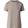 The North Face W Evo Sd Slm Ss Tee T-Shirt M/M Stone Slab Donna