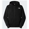The North Face M Sd Light Reg Fz Hd Tnf Black Felpa Zip Cap Uomo
