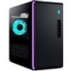 Alienware Aurora Gaming Desktop ACT1250 - Intel Core Ultra 7 265F, Nvidia GeForce RTX 5060 Ti, 16GB DDR5, 1TB SSD, Windows 11 Home, USB-C, Pannello laterale trasparente, PSU 500W - Basalt Black