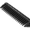 Pongnas Pettine leggero per lo styling dei capelli con impugnatura antiscivolo, tre file di denti e un'estremità appuntita per creare acconciature voluminose e una tenuta precisa; qualità salone.
