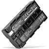 CELLONIC 1x Batteria per Fotocamera Compatibile con Sony HDR-FX1000E, HDR-FX7E, CCD-SC5, NP-F330 - (2600mAh, 7.4V)