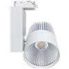 ONSSI Faretto a Binario LED 30W 3000lm Monofase 2 Fili Caldo 3000k Faretto a Soffitto a LED ad Alta Luminosità, illuminazione Commerciale