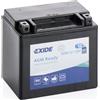 eXIDE Batteria motore AGM riempita in fabbrica 12V 12Ah 200A 150x90x145 SINISTRA