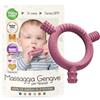 Baby Nom ® Massaggia Gengive per Neonati per 3 Mesi e Oltre - 100% Silicone Alimentare Giochi Dentizione Neonato, Dentizione Neonati per Sollievo Delle Gengive,