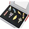Pokémon Set di distintivi Pokémon in confezione regalo | 15+ anni | Stile 5