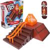 Tech Deck, Pyramid Shredder 2.0, X-Connect Park Creator, Set di Rampe da Personalizzare e Costruire con Fingerboard Speciale, Giocattoli per Bambini da 6 Anni in su
