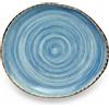 Kaleidos Zenzero Piatto Multiuso Azzurro Anice Gres 22×20 cm