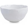 Nessuno Romantica Coppetta Porcellana Bianco Rilievo D11 H6 cm