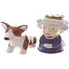 Puckator Set Sale E Pepe Regina Elisabetta E Cane Cagnolino Corgi