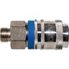 Mecafer 156320 - Giunto rapido universale in metallo 3/8, attacco maschio