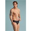 Intimissimi Costume Slip Mare In Tinta Unita Nero