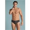 Intimissimi Costume Slip Mare In Tinta Unita Grigio