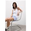 Intimissimi Canotta Bordi Costina In Elevated Cotton Bianco