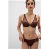 Intimissimi Slip In Tulle Invisible Touch Marrone