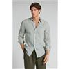 Intimissimi Camicia In Lino E Cotone Uomo Righe