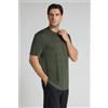 Intimissimi T-shirt In 100% Lino Soft Verde