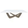 BONTEMPI tavolo fisso rettangolare con struttura sabbia BACH 53.80 200x100 cm - 53.80-M312-C150