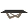 BONTEMPI tavolo fisso rettangolare con struttura sabbia BACH 53.80 200x100 cm - 53.80-M312-C185S