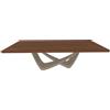BONTEMPI tavolo fisso rettangolare con struttura sabbia BACH 53.82 250x100 cm - 53.82-M312-L036