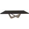 BONTEMPI tavolo fisso rettangolare con struttura sabbia BACH 53.82 250x100 cm - 53.82-M312-L038