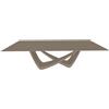 BONTEMPI tavolo fisso rettangolare con struttura sabbia BACH 53.82 250x100 cm - 53.82-M312-C181S