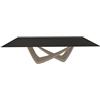 BONTEMPI tavolo fisso rettangolare con struttura sabbia BACH 53.82 250x100 cm - 53.82-M312-C185S