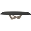 BONTEMPI tavolo allungabile a botte con struttura sabbia BACH 53.79 300/250/200x106 cm - 53.79-M312-C183S