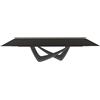 BONTEMPI tavolo allungabile rettangolare con struttura antracite BACH 53.85 290/240/190x100 cm - 53.85-M310-L038