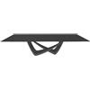 BONTEMPI tavolo allungabile rettangolare con struttura antracite BACH 53.85 290/240/190x100 cm - 53.85-M310-C183S