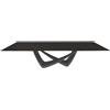 BONTEMPI tavolo allungabile rettangolare con struttura antracite BACH 53.85 290/240/190x100 cm - 53.85-M310-C185S