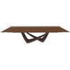 BONTEMPI tavolo allungabile rettangolare con struttura ottone scuro BACH 53.85 290/240/190x100 cm - 53.85-M028-L036