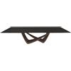 BONTEMPI tavolo allungabile rettangolare con struttura ottone scuro BACH 53.85 290/240/190x100 cm - 53.85-M028-C185S
