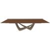 BONTEMPI tavolo allungabile rettangolare con struttura sabbia BACH 53.85 290/240/190x100 cm - 53.85-M312-L036