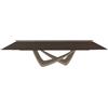 BONTEMPI tavolo allungabile rettangolare con struttura sabbia BACH 53.85 290/240/190x100 cm - 53.85-M312-L002