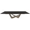 BONTEMPI tavolo allungabile rettangolare con struttura sabbia BACH 53.85 290/240/190x100 cm - 53.85-M312-L038