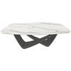 BONTEMPI tavolo fisso a botte con struttura antracite BACH 53.75 200x116 cm - 53.75-M310-CM012