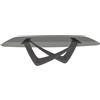 BONTEMPI tavolo fisso a botte con struttura antracite BACH 53.76 250x120 cm - 53.76-M310-C159
