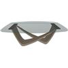 BONTEMPI tavolo fisso a botte con struttura sabbia BACH 53.75 200x116 cm - 53.75-M312-C157