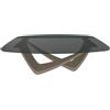 BONTEMPI tavolo fisso a botte con struttura sabbia BACH 53.75 200x116 cm - 53.75-M312-C158