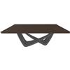 BONTEMPI tavolo fisso rettangolare con struttura antracite BACH 53.80 200x100 cm - 53.80-M310-L002